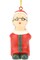 Tree Buddees Kissing Claus' Cute Magnetic Set of 2 Kiss Christmas Ornaments